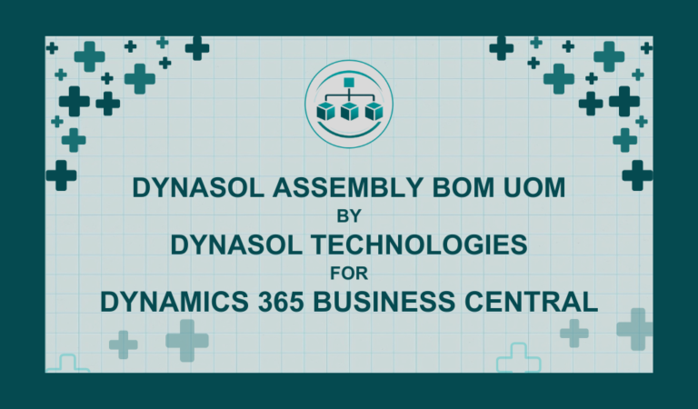 Dynasol Assembly BOM UoM