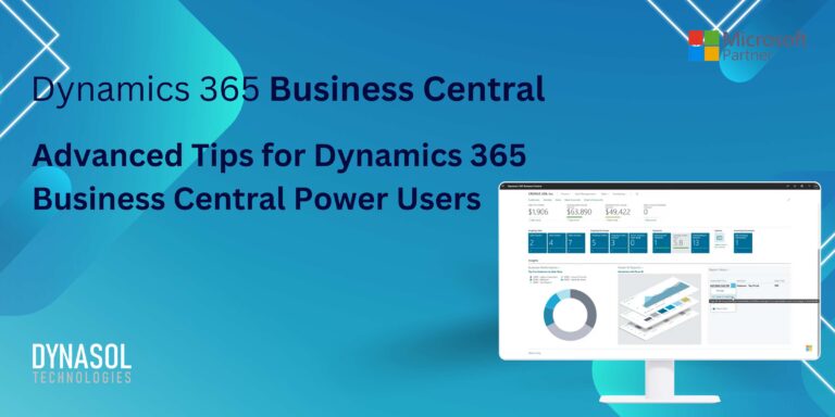 Advanced tips for Dynamics 365 Business Central power users