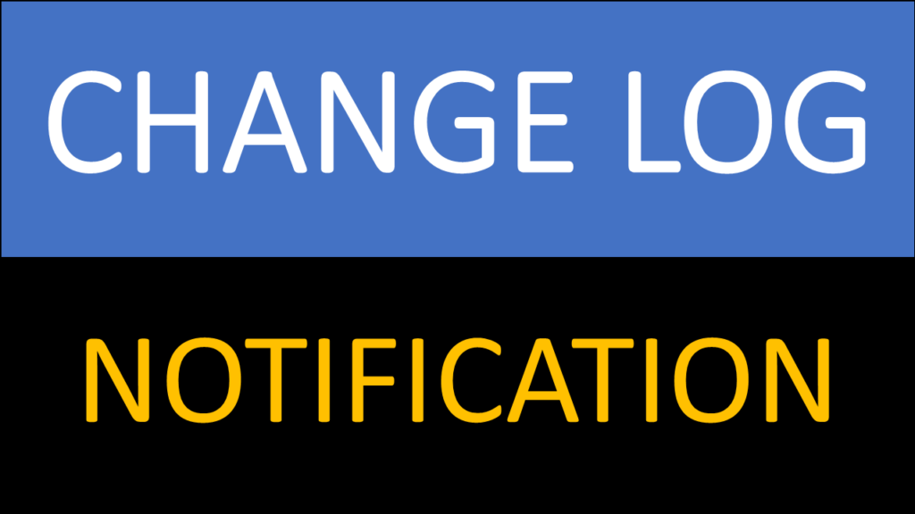 Change Log Notification for D365 Business Central