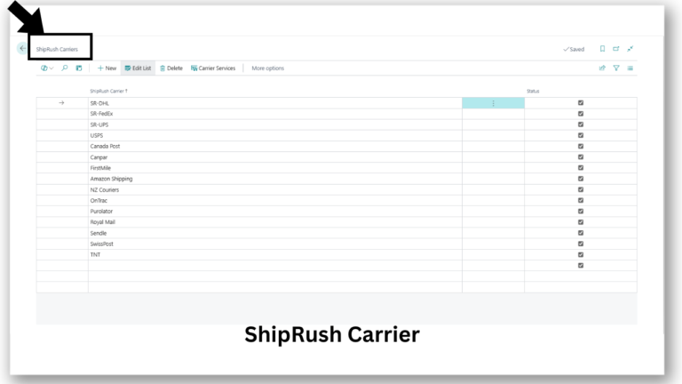 ShipRush_Carriers
