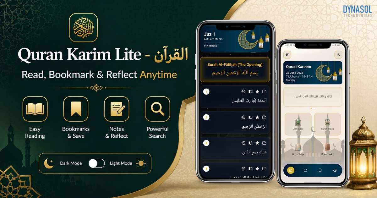 Quran Karim Lite - القرآن Android app for offline Quran reading with bookmarks, notes, and simple navigation
